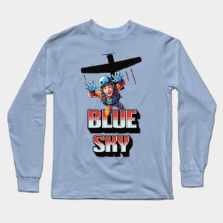 Blue sky Long Sleeve T-Shirt